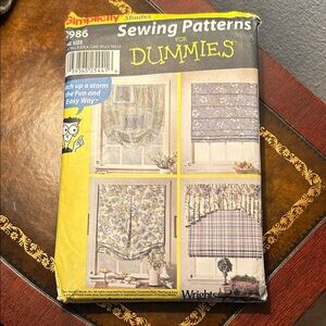 Simplicity Curtains & Drapes Sewing Patterns - Multi-Color